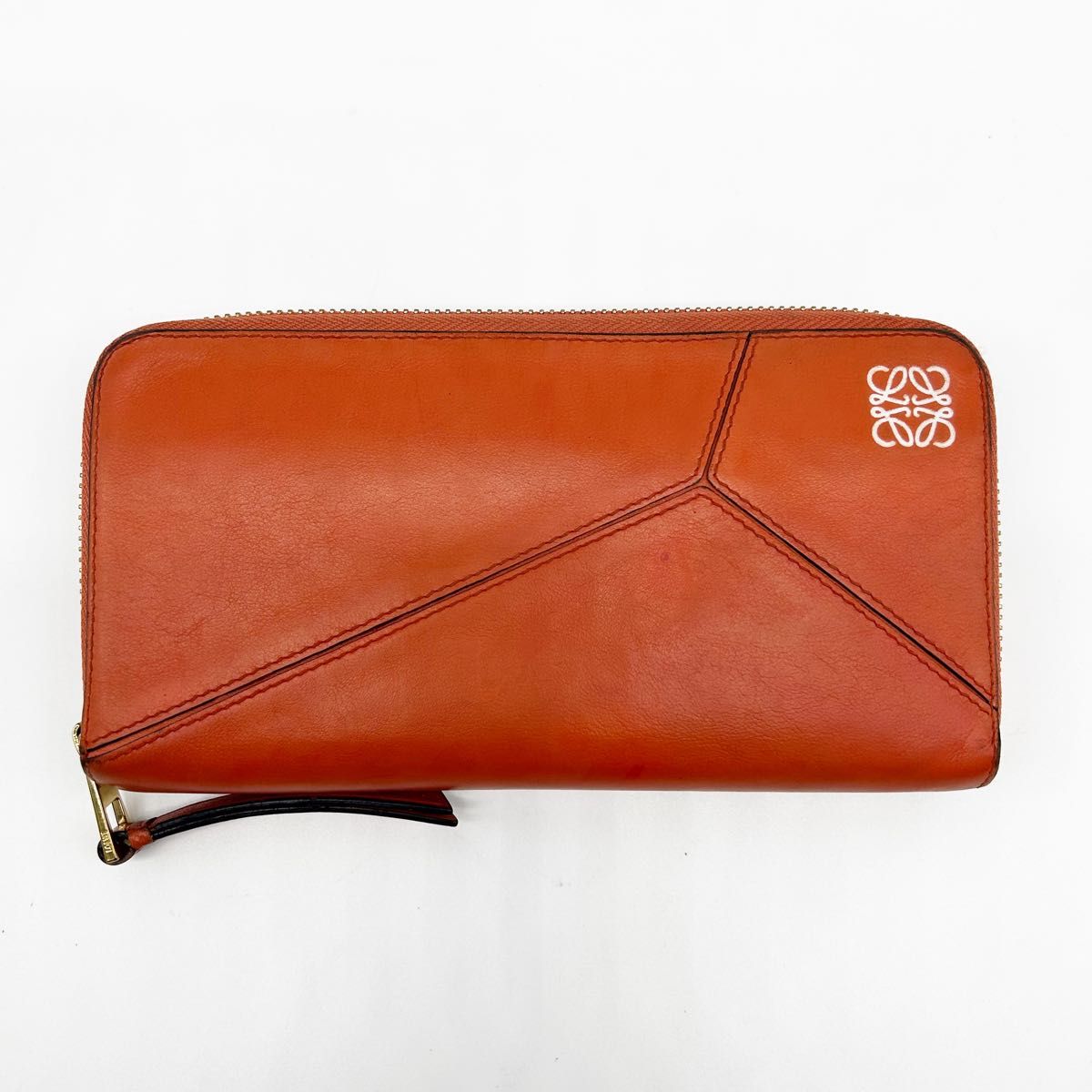 美品 】LOEWE ロエベ 長財布 パズル アナグラム ロゴ刻印 美品 】LOEWE ロエベ 長財布 パズル アナグラム ロゴ刻印