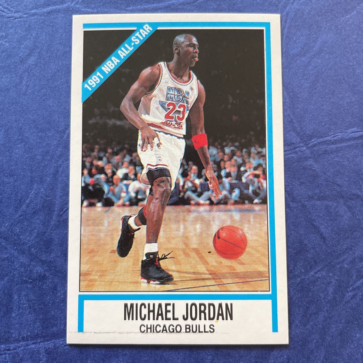 Michael Jordan★1991-92 Panini Stickers #96 AS★NBA CHICAGO BULLS★HOF GOAT LEGEND★マイケル・ジョーダン★ビンテージカード★激レア_画像1