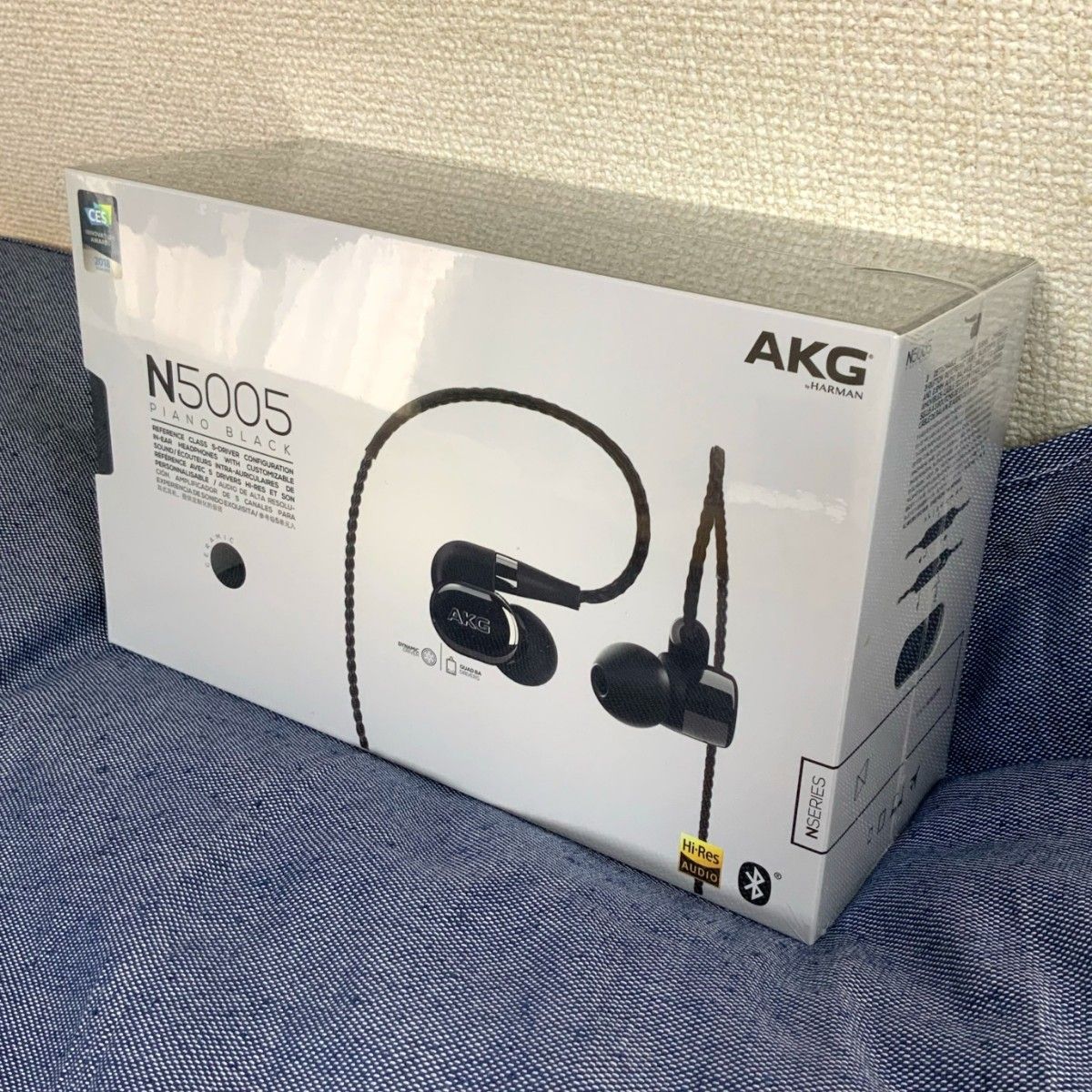 新品未使用 未開封 AKG N5005 ハイレゾ イヤホン 並行輸入品-