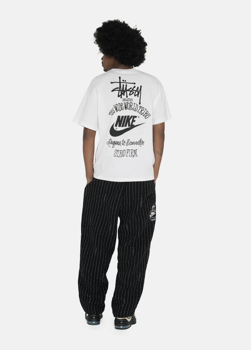 Stussy x NIKE 2023コラボ ショートスリーヴTシャツ ホワイト Lサイズ