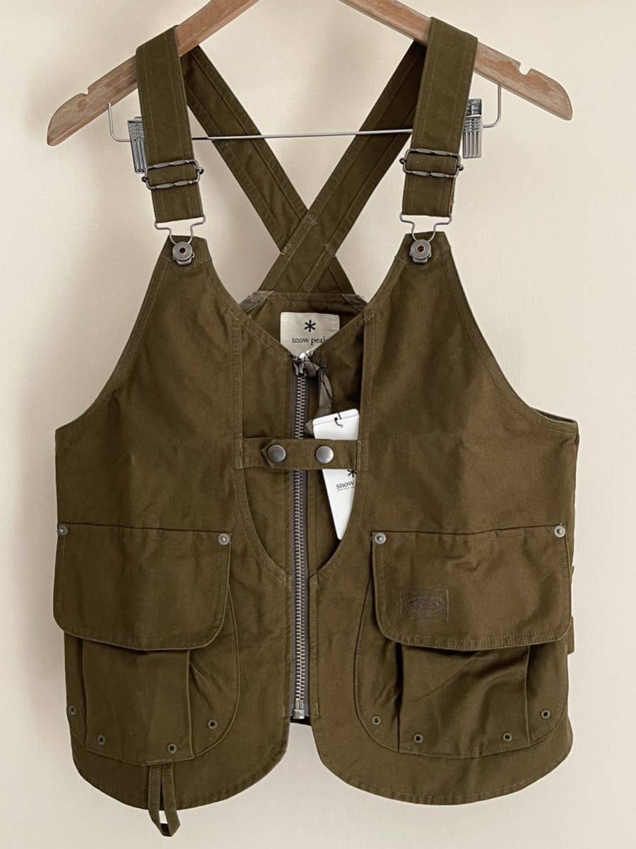 ヤフオク! - 定価37400円 snow peak TAKIBI Canvas Vest オリ...