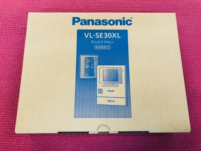 ★★★　新品未使用　Panasonic　パナソニック　ワイヤード　テレビドアホン　VL-SE30XL　★★★_画像1