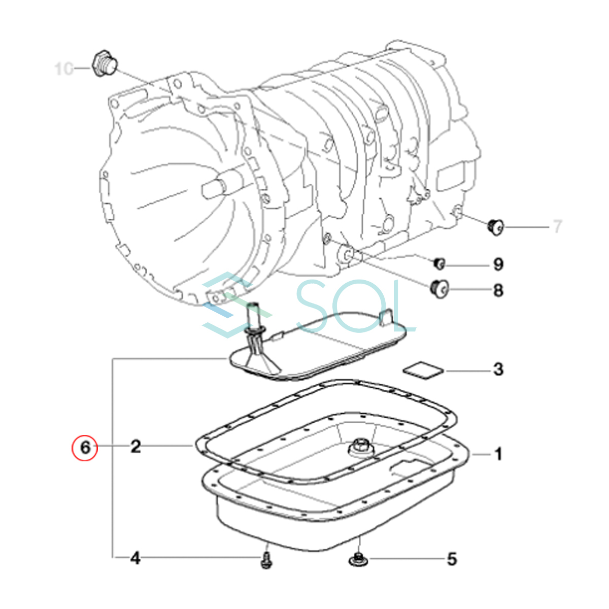 BMW E39 E83 X3 E36 Z3 AT oil filter AT oil filter 525i 528i 530i 2.2i 2.5i 3.0i 24117557070 shipping deadline 18 hour 