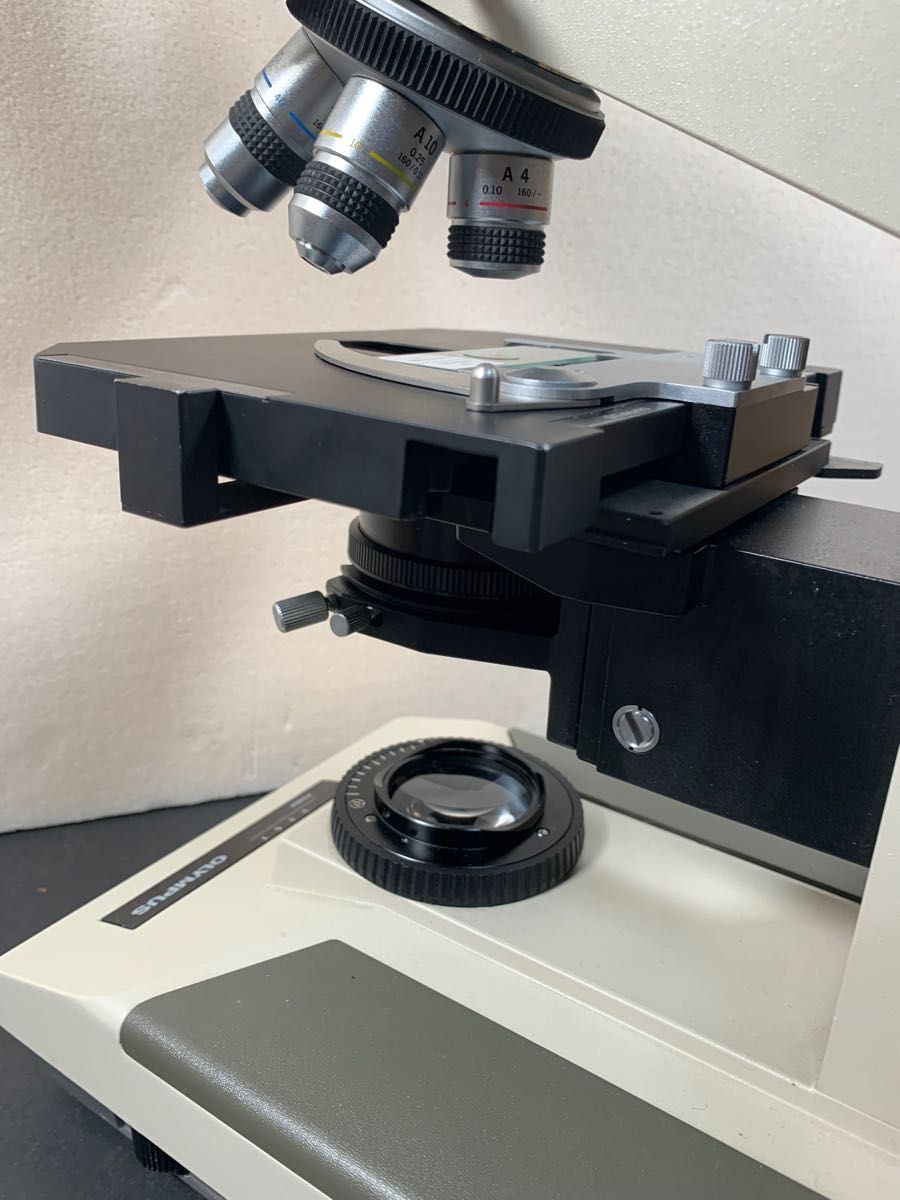 USBデジタルカメラ付きオリンパス単眼正立顕微鏡（整備調整済）＋