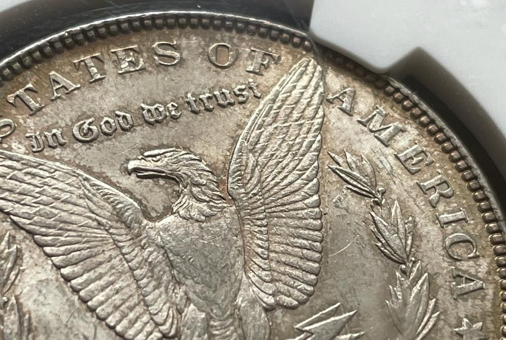 トーンコイン アメリカ モルガンダラー銀貨1885 MS62 NGC|PayPayフリマ