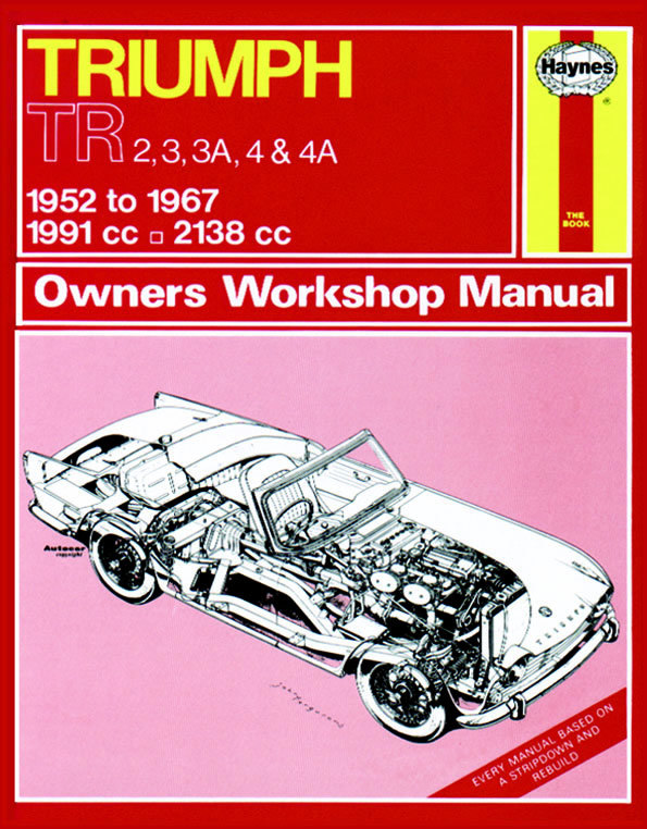 トライアンフ Triumph TR2, TR3, TR3A, TR4 TR4A 1952 1967 整備 修理 整備書 サービス マニュアル リペア リペアー レストア