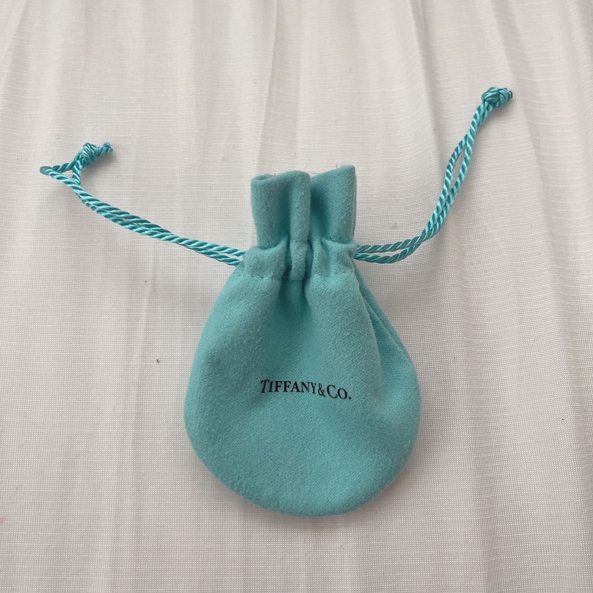 Tiffany& Co アクセサリー 入れ 巾着 袋 ティファニー 巾着袋 Tiffany& Co アクセサリー 入れ 巾着 袋 ティファニー 巾着袋