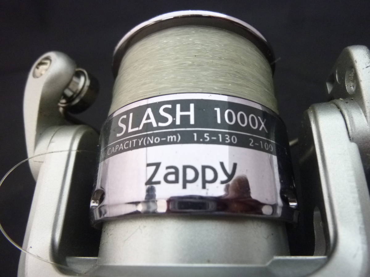 ★☆処分！Zappy【糸付リールSLASH1000X◆2号100m付】☆★_画像8