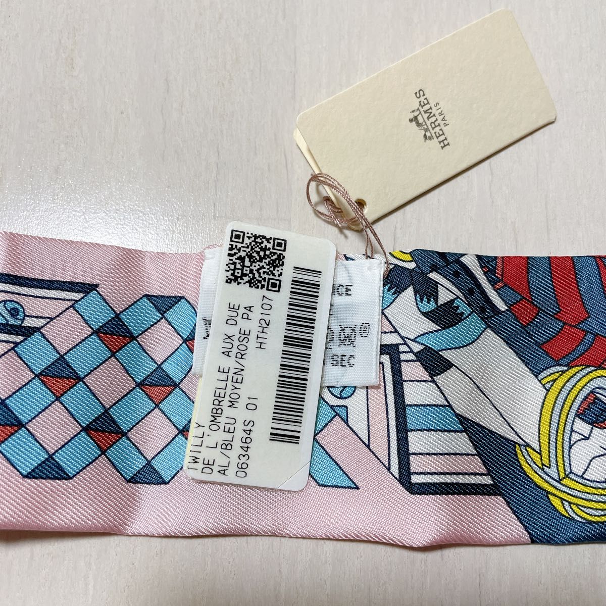 お1人様1点限り Les ツイリー 【新品未使用】エルメス ネイビー HERMES