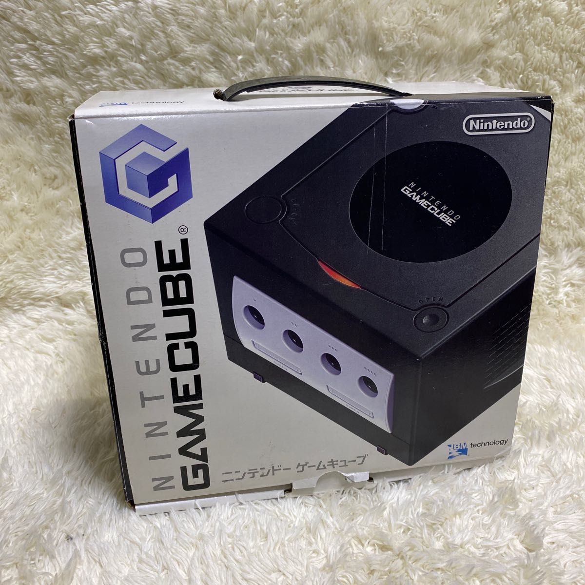 ゲームキューブ GAMECUBE ゲームボーイプレーヤー オレンジ 本体 動作