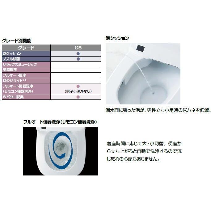  Lixil satisG type G5 grade YBC-G30P+DV-G315P floor on drainage ( wall drainage ) noble color 