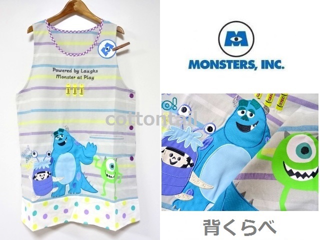  character childcare worker apron Disney apron Monstar z ink (....) surrey new goods prompt decision! lovely apron 4535519154600