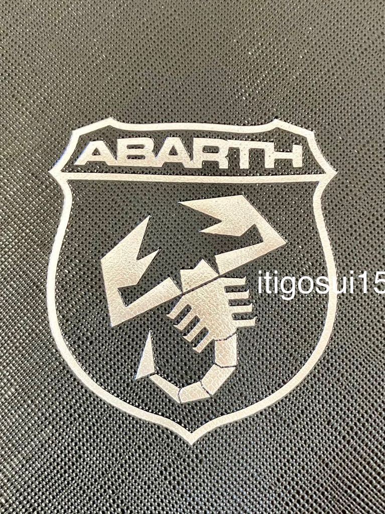 ★【未使用】アバルト ABARTH★ポーチ 黒 ブラック バッグ 小物入れ★ノベルティ_画像2