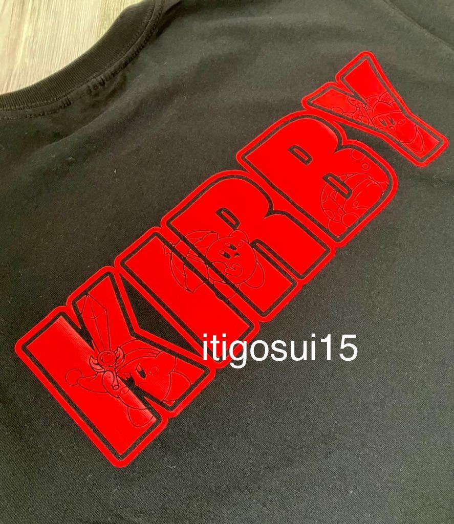 ★【未使用】星のカービィ★Tシャツ メンズ L 男性用 kirby 黒 ブラック_画像4