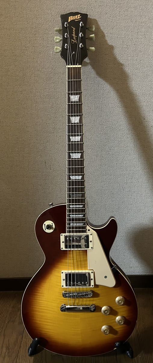 Yahoo!オークション - Blitz Leopard レスポールタイプ タバコ Yahoo!オークション - Blitz Leopard レスポールタイプ タバコ