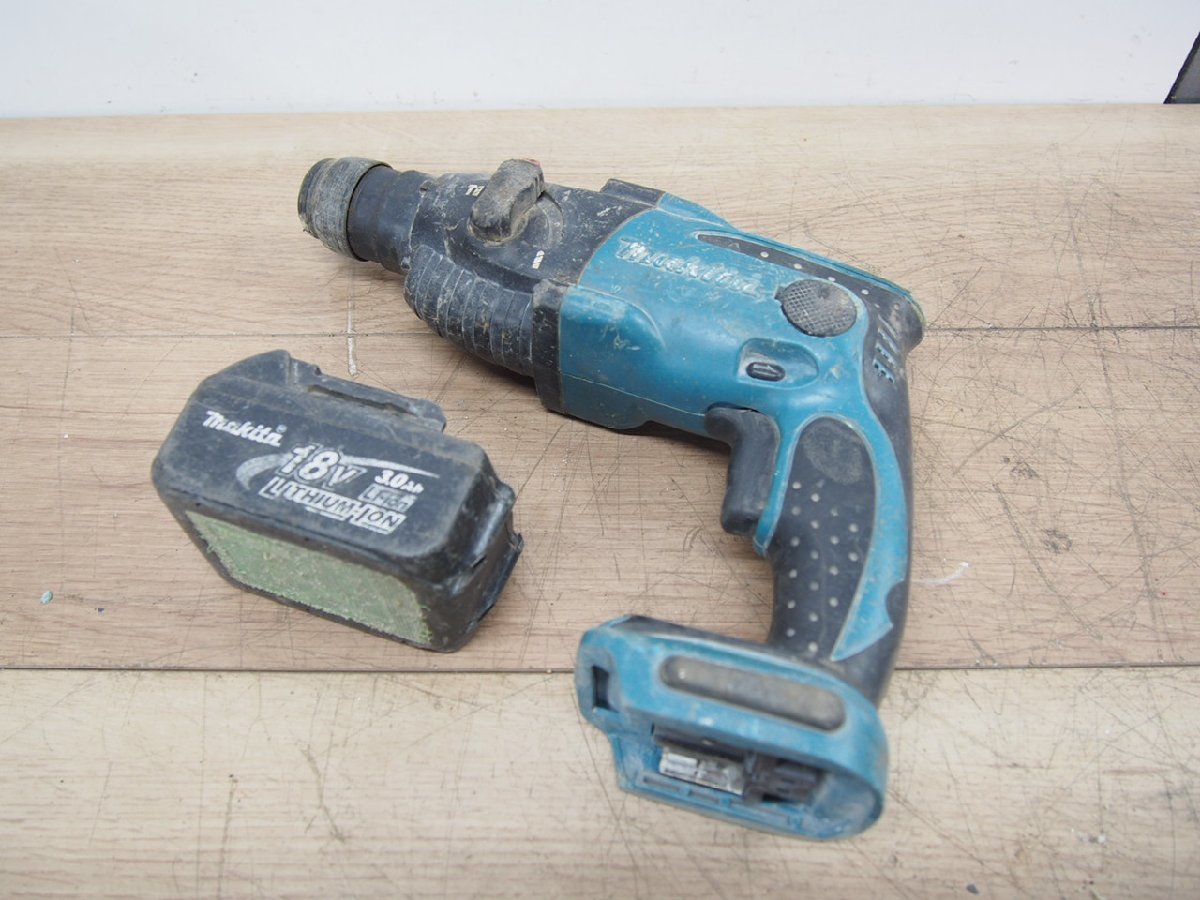 【1R0201-15】 makita マキタ 充電式ハンマドリル HR163D ジャンク