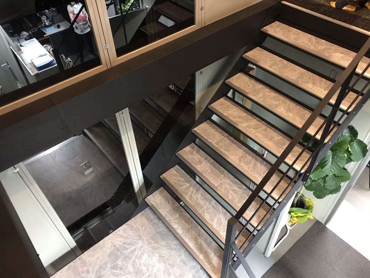 三協フロンテア CT-Jタイプ専用L型内階段 ユニットハウス 三協フロンテア CT-Jタイプ専用L型内階段 ユニットハウス
