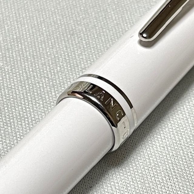 新品 モンブラン クルーズコレクション プラチナライン ホワイト 白 ボールペン