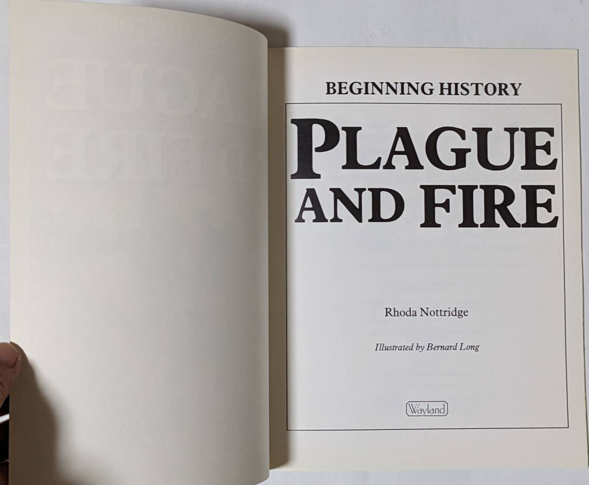 Beginning History「Plague and Fire」災害と火事/ペストとその終息/イングランドの歴史/社会/図版多数/ペーパーバック/英語_画像3