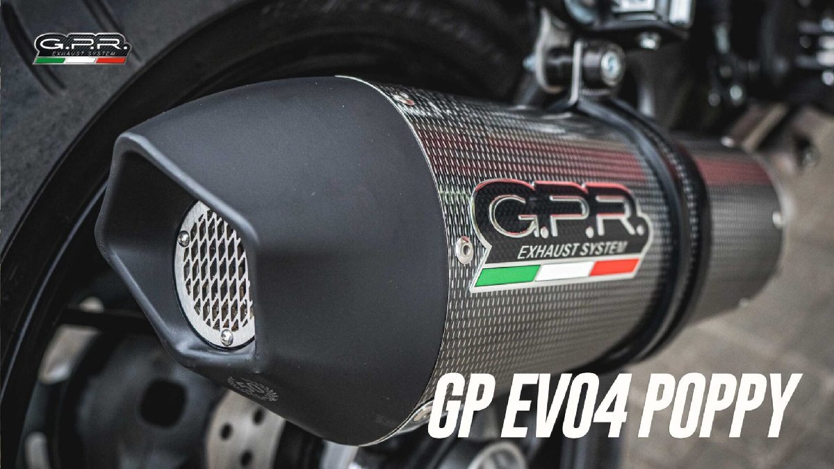 イタリア GPR GP EVO4 POPPY 公道仕様スリップオン BMW F800GS 2016/2018_画像8