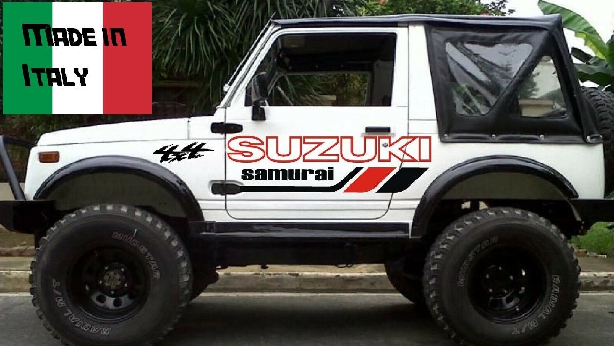 グラフィック デカール 車体用 / スズキ ジムニーSJ30 JA71 JA11 JA12 JA22 /トライアル 4x4 Suzuki Samurai_画像1