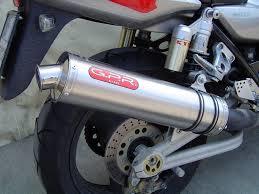 GPR INOX TONDO 公道仕様二本出しボルトオン ヒョースン コメット GT250R 2001/2014_画像3