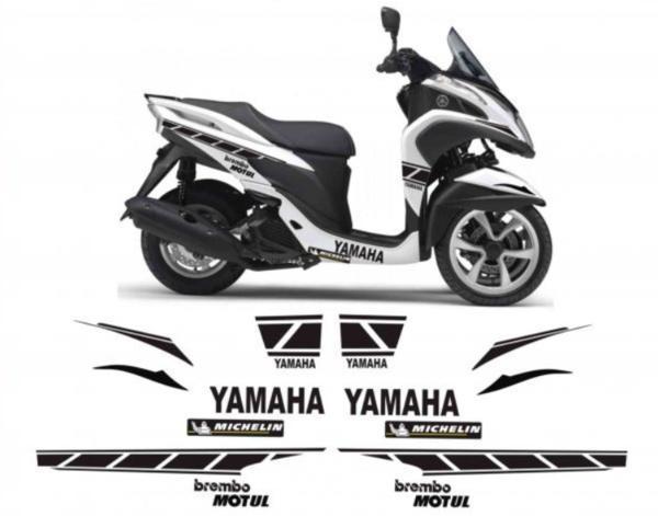 グラフィック デカール ステッカー 車体用 / ヤマハ YAMAHA TRICITY トリシティ/ MotoGP WGP 5_画像1