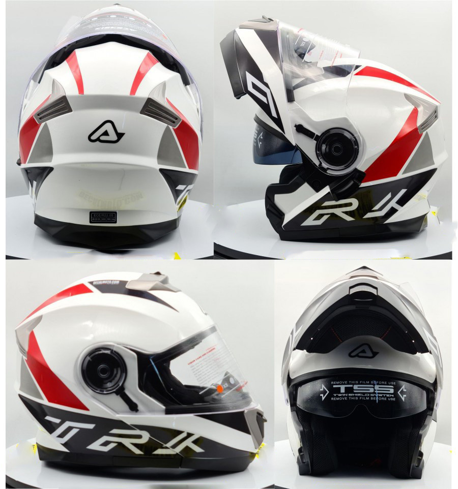 イタリア製 ACERBIS アチェルビス システムヘルメット TRK オリジナルデザイン 新品未使用品 バイク用 XS S M
