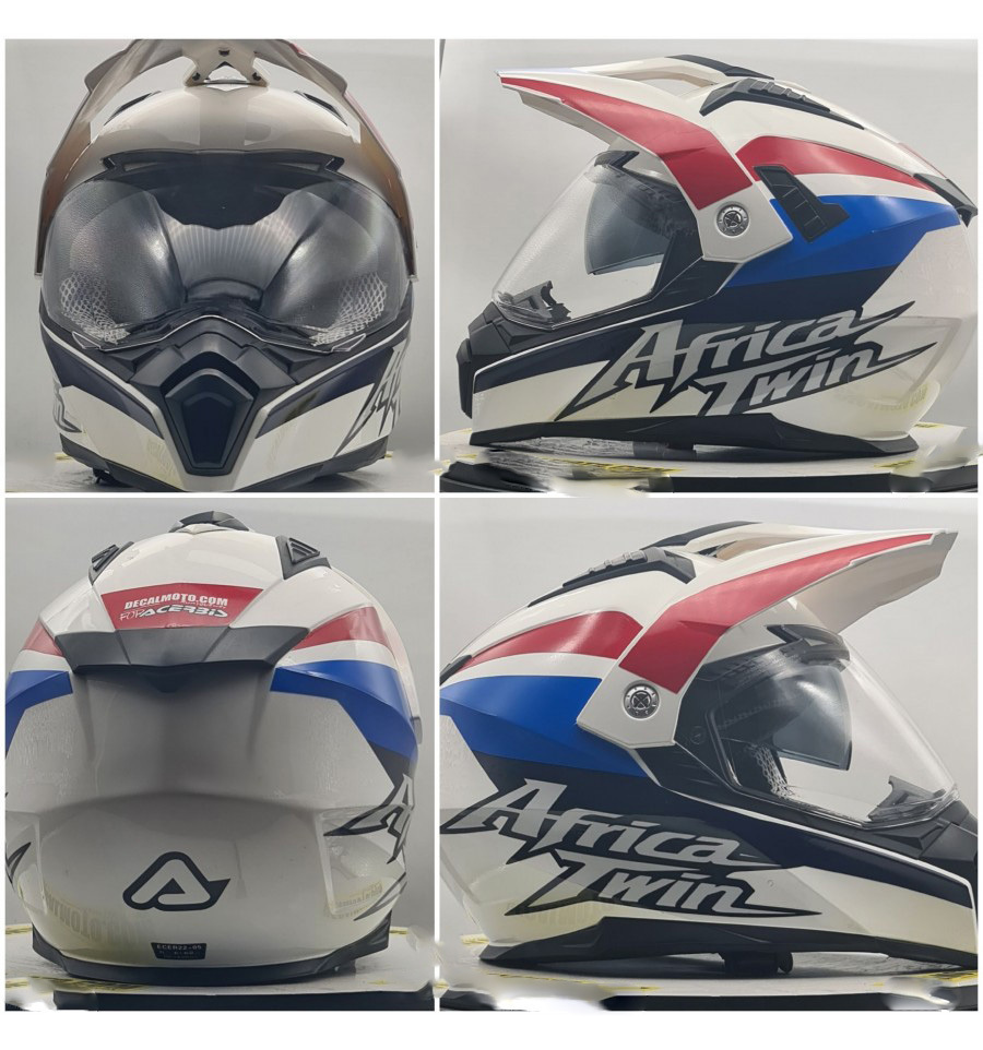 イタリア製 ACERBIS アチェルビス オフロードヘルメット アフリカツインアドベンチャー 新品未使用品 オリジナルデザイン