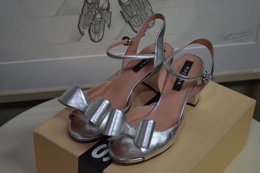 ro автомобиль sROCHAS серебряный сандалии обувь обувь 37 D3281