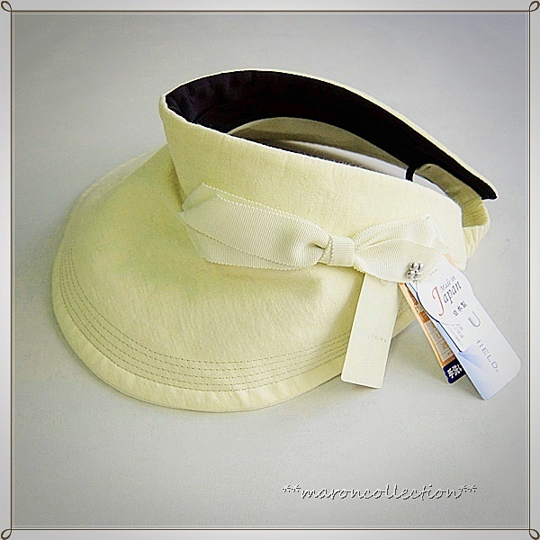  unused * Anteprima linen100% made in Japan .... can be stored sun visor hat * parasol for 1 class shade cloth use shade UV.. summer shield 