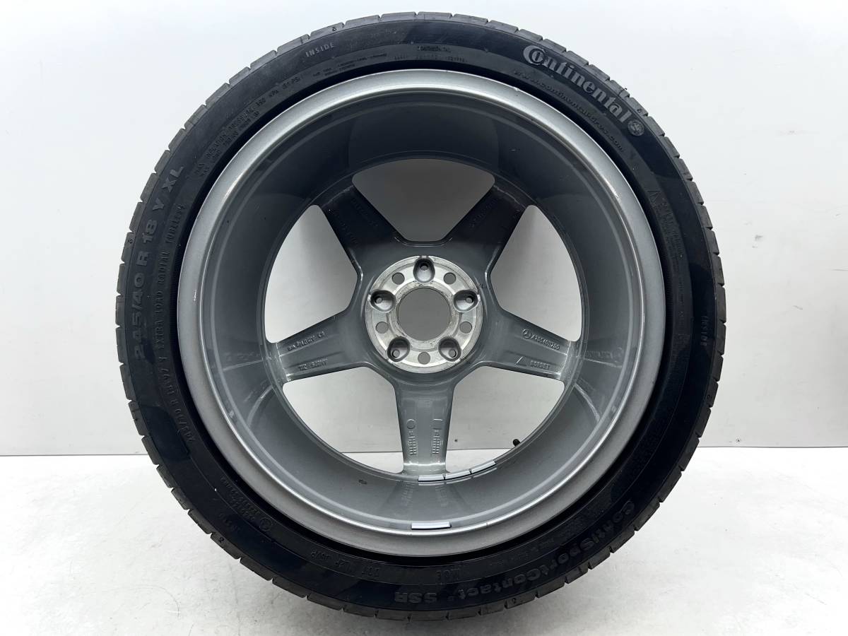 18インチ 1本 Cクラス W205 / AMG ベンツ 純正 タイヤホイール 18インチ 1本 Cクラス W205 / AMG ベンツ 純正 タイヤホイール