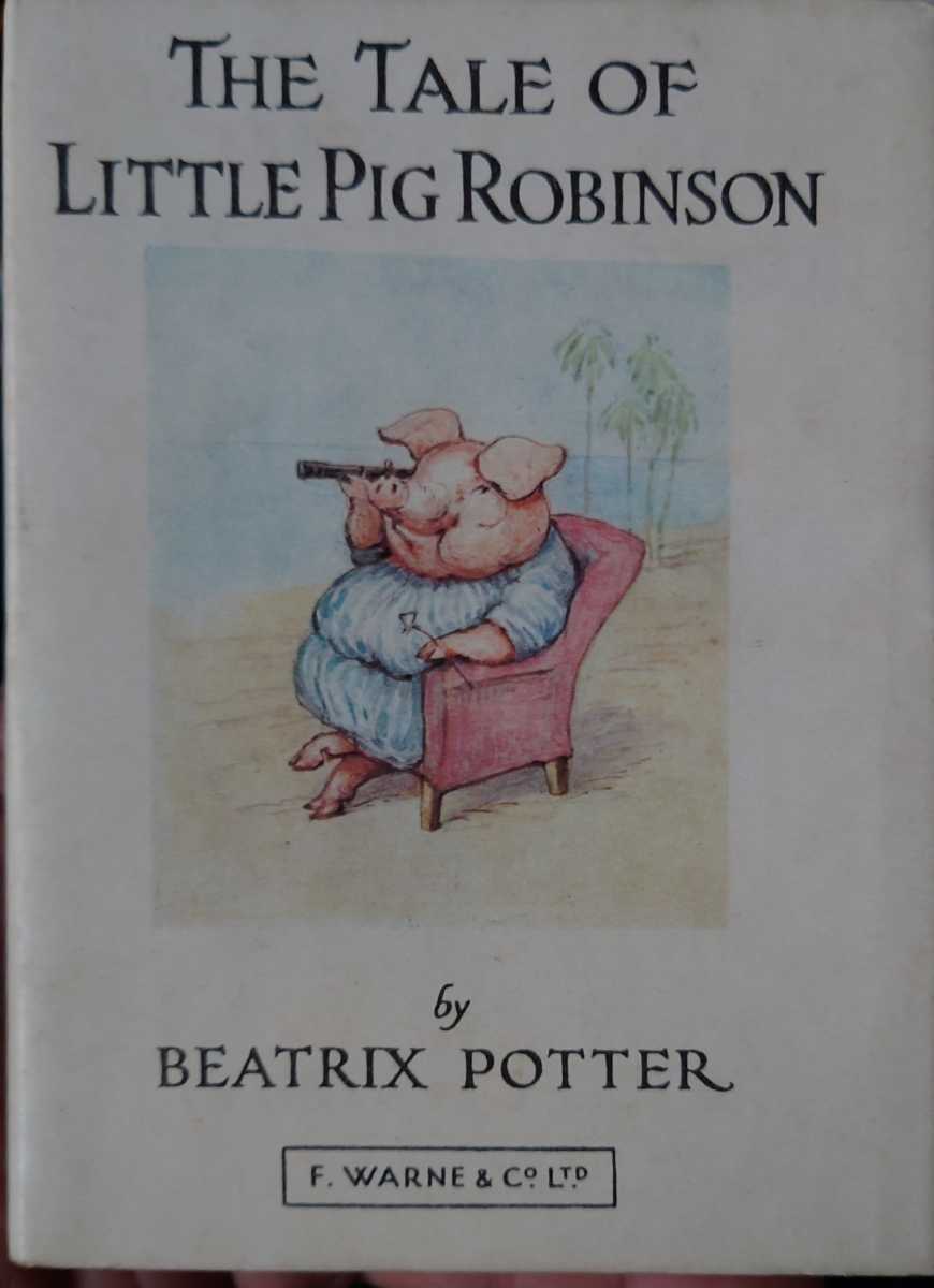 [ free shipping ][THE TALE OF LITTLE PIG ROBINSON BEATRIX POTTERF]( kelp .. Robin son. . is none bi marks liks*pota-) Peter Rabbit 