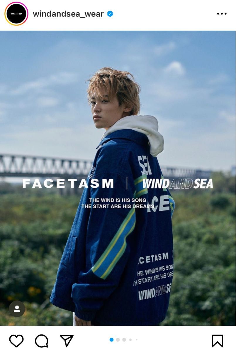 FACETASM x WDS コーチジャケット-