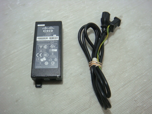 CISCO POWER INJECTOR AC ADAPTER AIR-PWRINJ5 FA015LS1-00 48V~0.32A 10個セット_10個セット