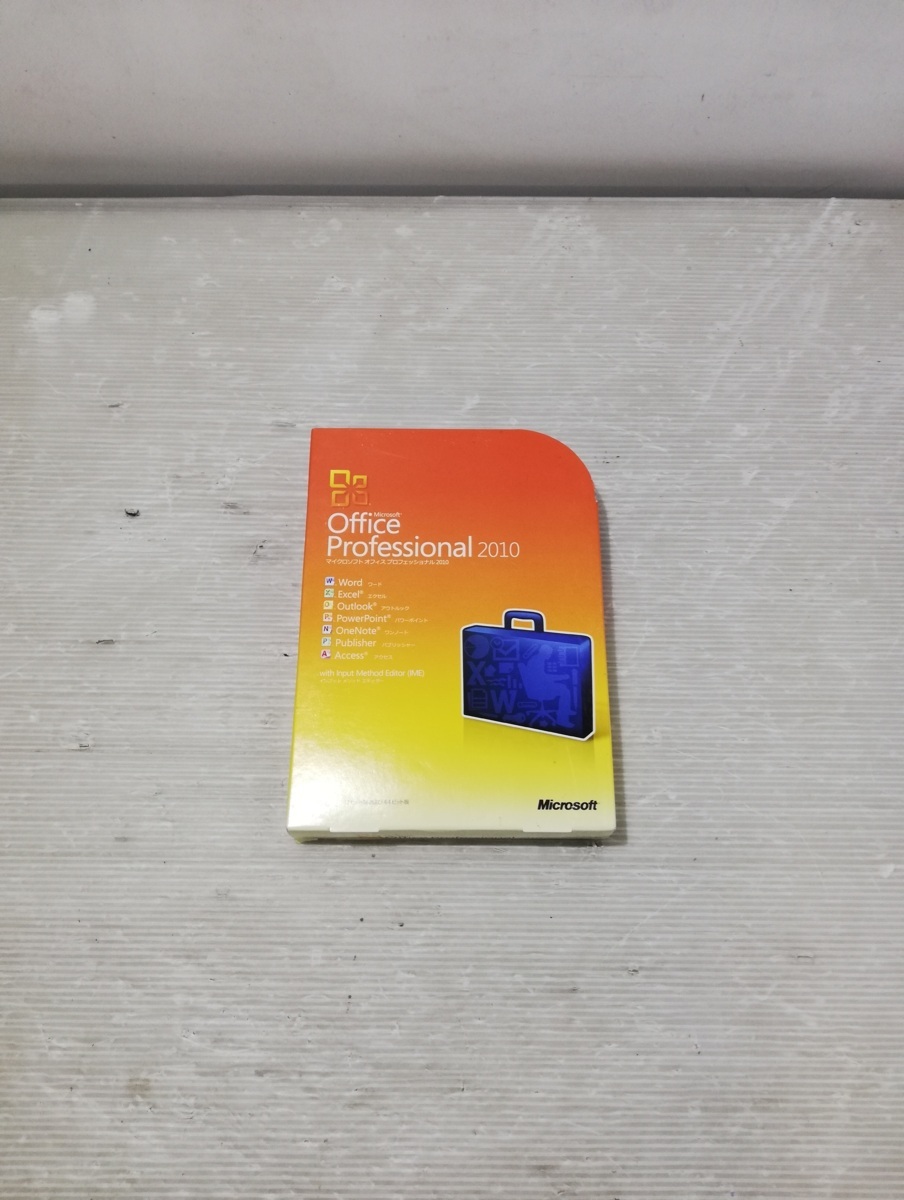 Microsoft Office Professional 2010 DVD 1枚 Word，Excel，Outlook，PowerPoint，OneNote，Pubilsher，Access プロダクトキー付き