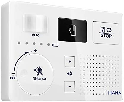 【新品送料無料】トイレ流水音発生器 擬音装置 音消し 自動人体検知 Micro SDカード対応 電池 ACアダプター 壁付け 節水の画像6
