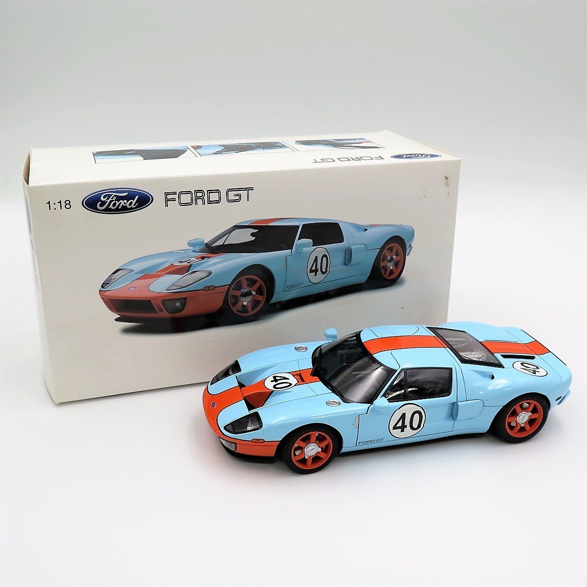 ヤフオク! - 1円～ Ford フォード GT ガルフ・カラー40 1/18