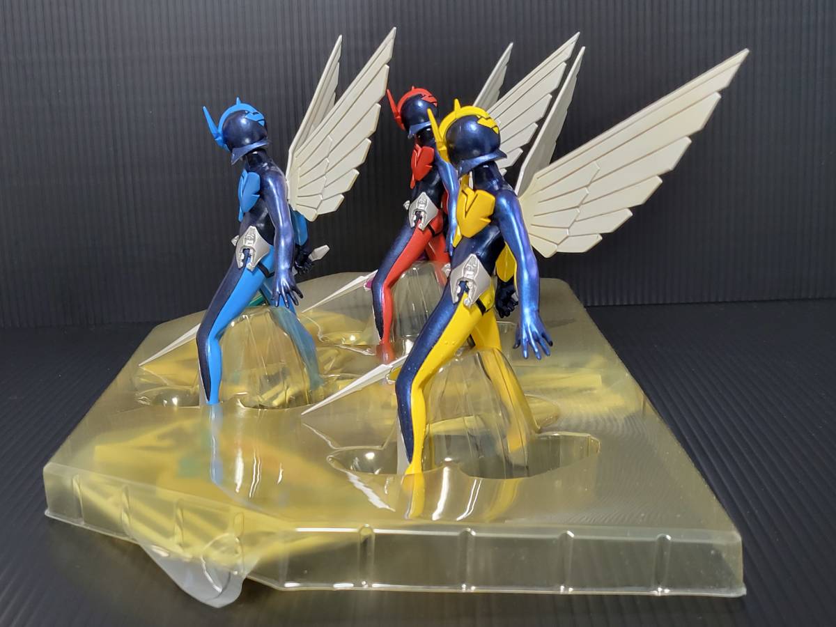 シーエムズ　グッとくるフィギュアコレクション 夢戦士 ウイングマン　デルタエンドセット_画像8