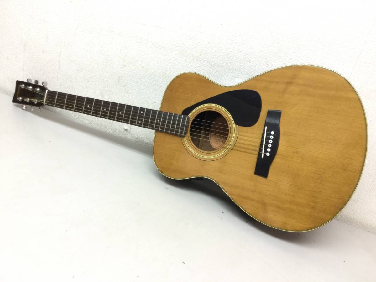 YAMAHA ヤマハ FG-122 オレンジラベル アコースティックギター アコギ エレアコ プリアンプ EQ-7545R 本体割れあり_画像1