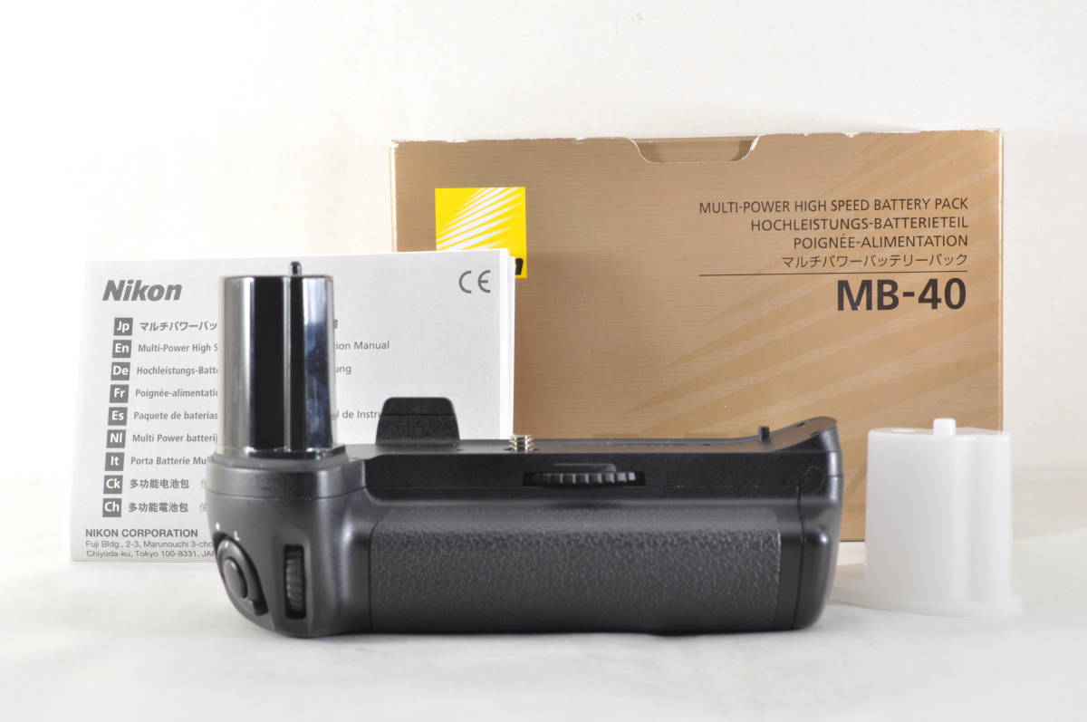 ヤフオク! - ☆極上級☆Nikon ニコン MB-40 F6用 マルチパ