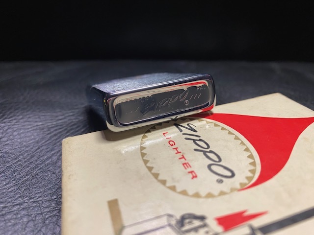 Zippo ジッポー ブラッシュド加工 ビンテージライター 1968〜1976年製 オイルライター/未使用品 全国一律送料無料