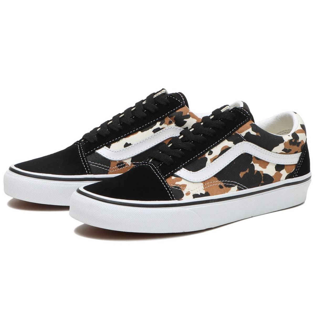 ■バンズ オールドスクール カウマルチカラー オフホワイト/ブラック/ブラウン 新品 29.0cm US11 VANS OLD SKOOL VN0A5KRSMUL_画像6