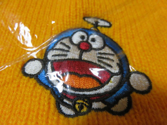 DORAEMON Doraemon knitted cap knit cap hat ... for children size free embroidery unused 