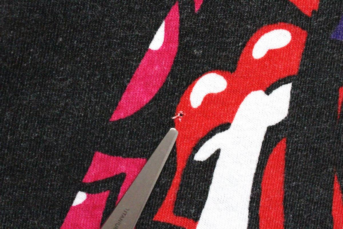 Bibian 比比昂 - レア☆89年 ローリングストーンズ 総柄 Tシャツ Bibian 比比昂 - レア☆89年 ローリングストーンズ 総柄 Tシャツ