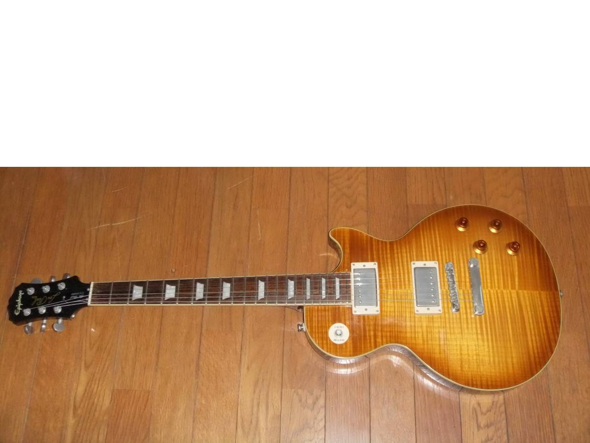 Yahoo!オークション - Epiphone by Gibson 激トラ杢 美品 Les Yahoo!オークション - Epiphone by Gibson 激トラ杢 美品 Les