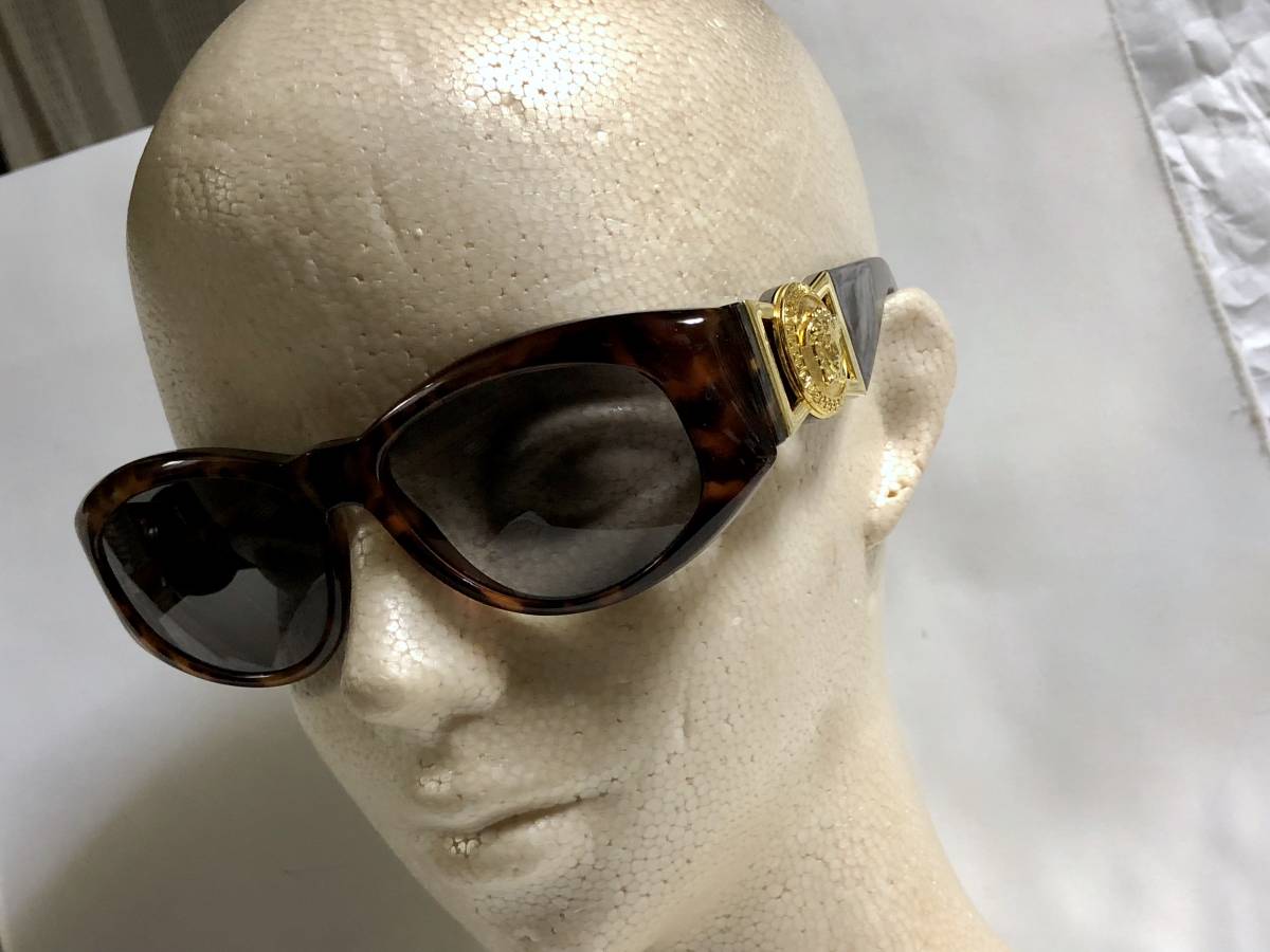 正規美品 ヴェルサーチVERSACE ヴィンテージ メデューサロゴサングラス 