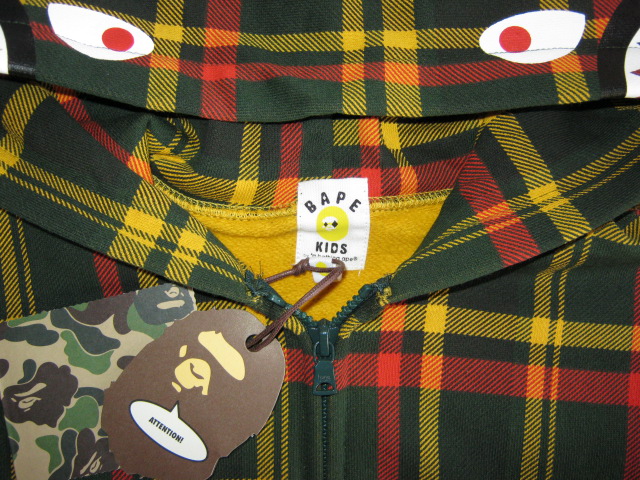 新品 BAPE KIDS a bathing ape ベイプキッズ ア ベイシング 新品 BAPE KIDS a bathing ape ベイプキッズ ア ベイシング