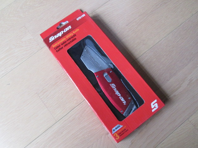 Snap-on スナップオン オートローディング リトラクタブル カッター ナイフオール アルミボディー 新オフィシャルグッズ コレクション 正規
