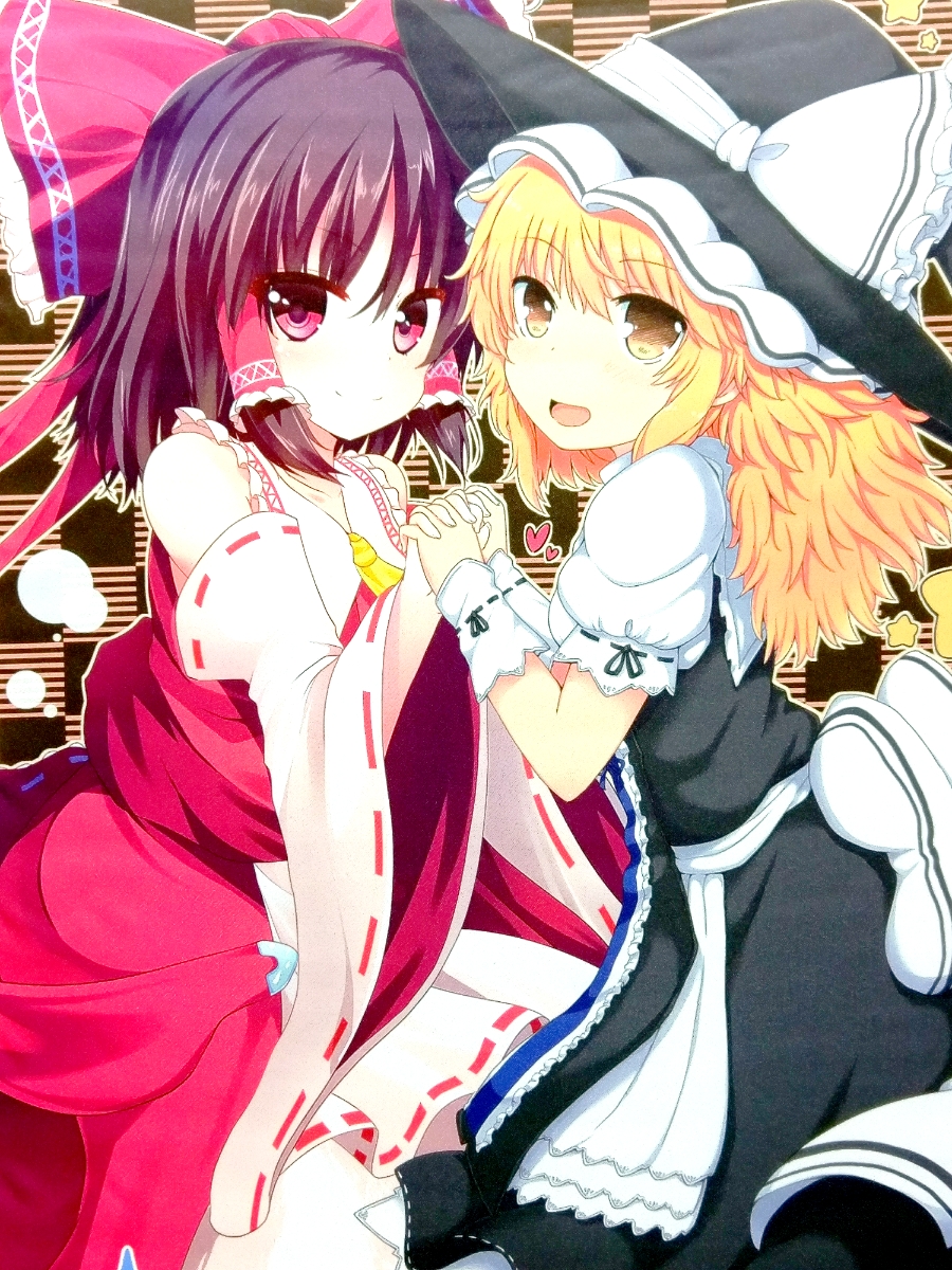 Yahoo!オークション - 東方project 博麗霊夢 霧雨魔理沙 B2 Yahoo!オークション - 東方project 博麗霊夢 霧雨魔理沙 B2